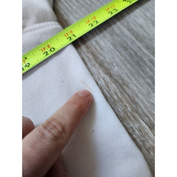 Victoria's Secret Sequin Wings White Zip Up Hoodie Supermodel Essentials White L - Picture 9 of 14